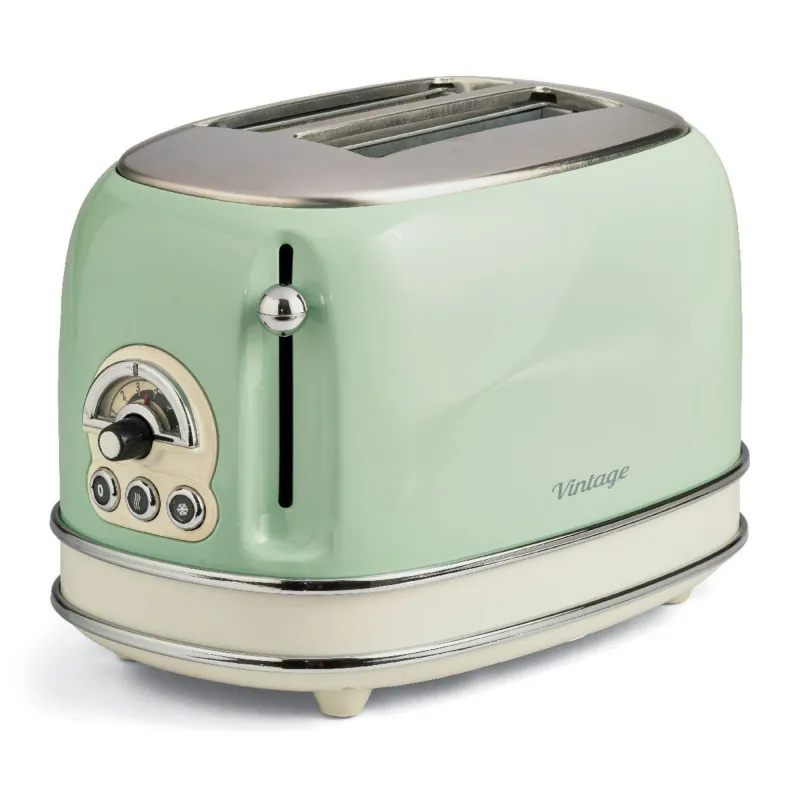 Toaster 2 slices Vintage Green