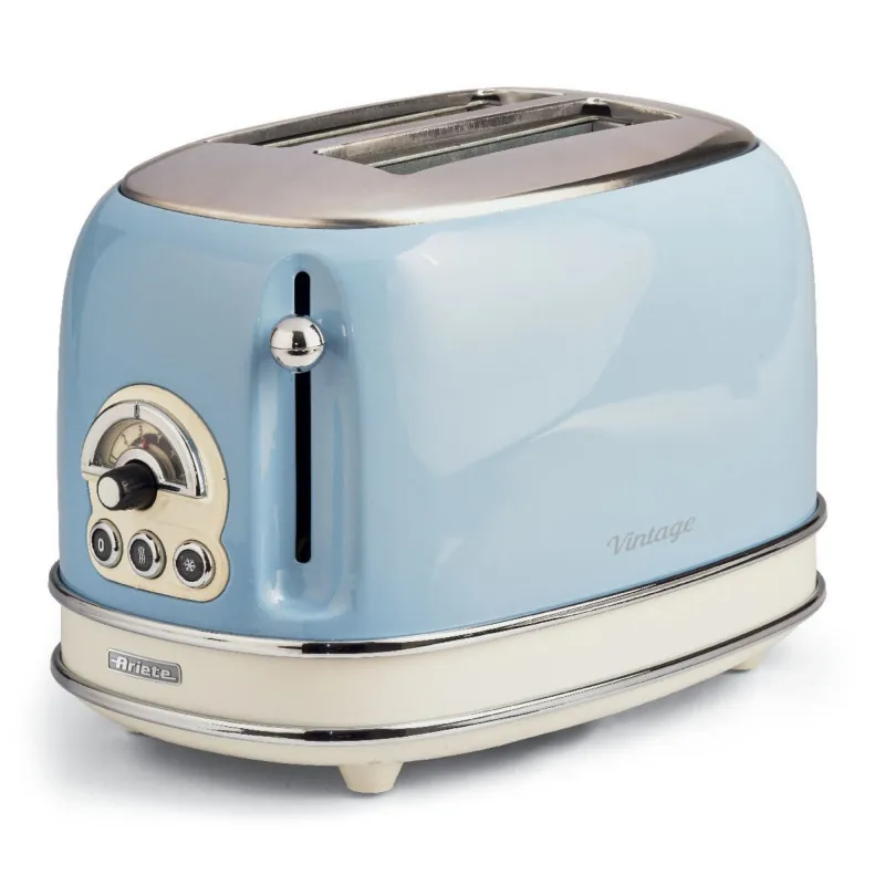 Toaster 2 slices Vintage Blue