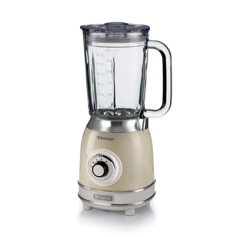 Blender with Glass Cup Vintage Beige