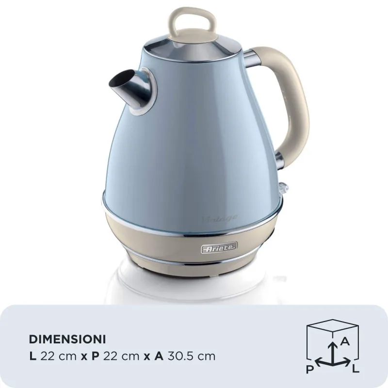 Kettle 1.7L Vintage Blue