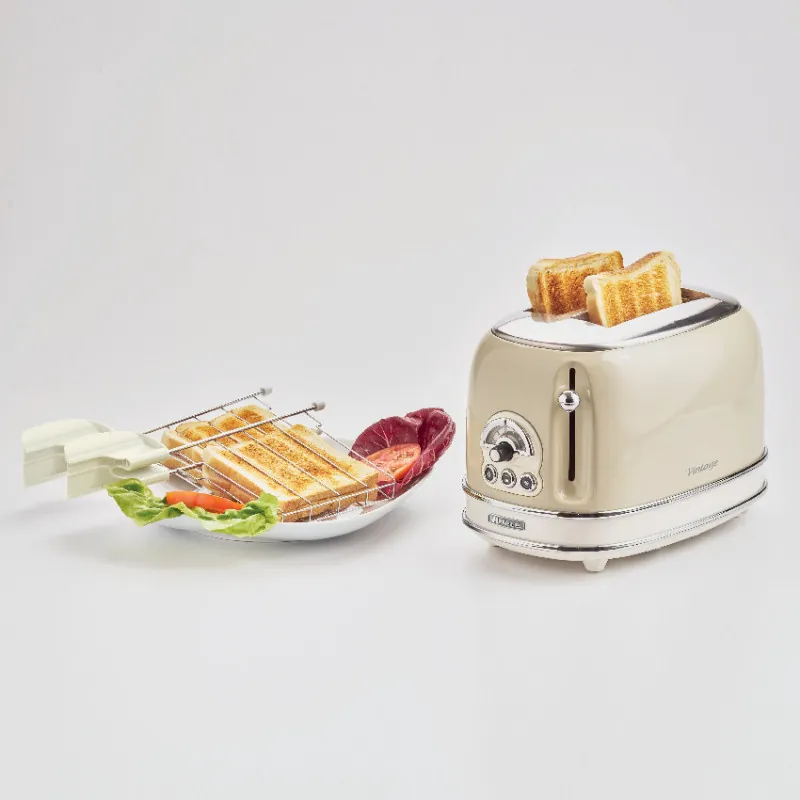 Toaster 2 slices Vintage Beige
